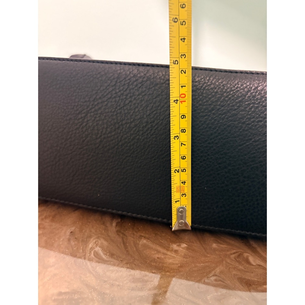 Darcy Marks London‎ Black Pebbled Purse Tote and Coin Purse - Picture 12 of 14